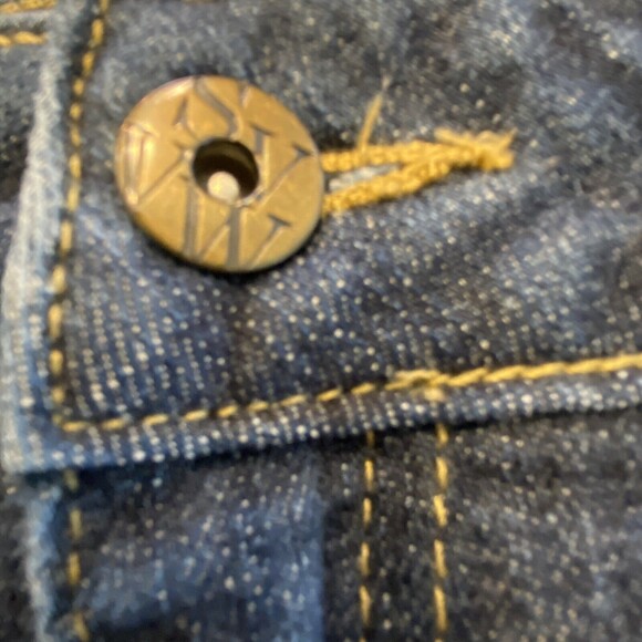 Simply Vera Wang Crop Blue Denim Straight Mid Rise Jeans Size 10,  33” x 26” - Picture 6 of 9